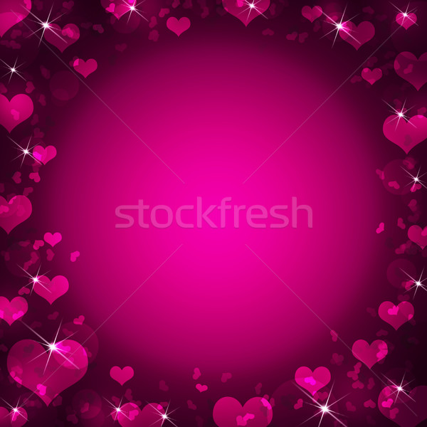 аннотация кадр пурпурный сердцах цветок Сток-фото © cherezoff