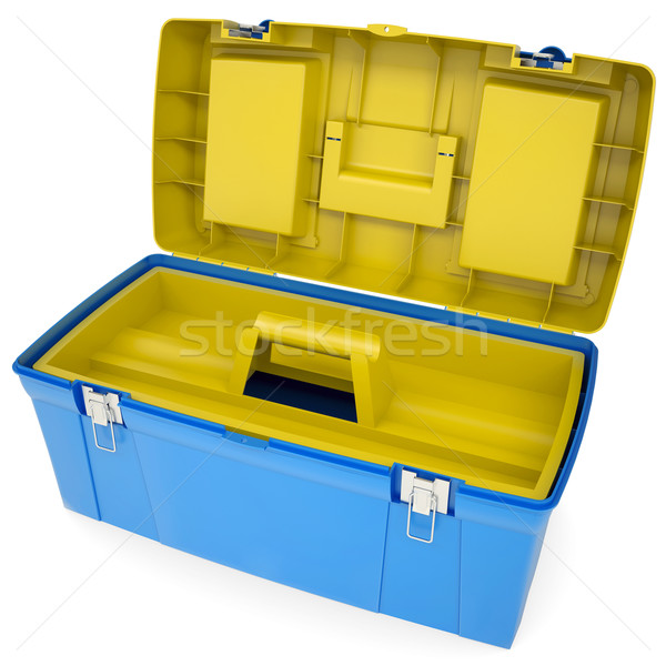 Plastic tool box Stock photo © cherezoff
