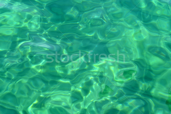 Turquoise water surface in the pool Stock photo © cherezoff