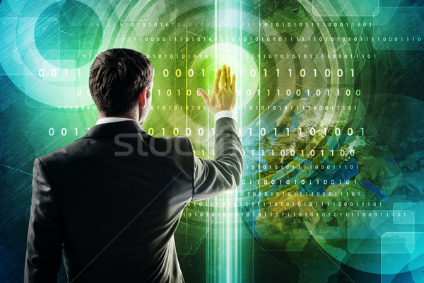 Stock photo: Business and social networking concept