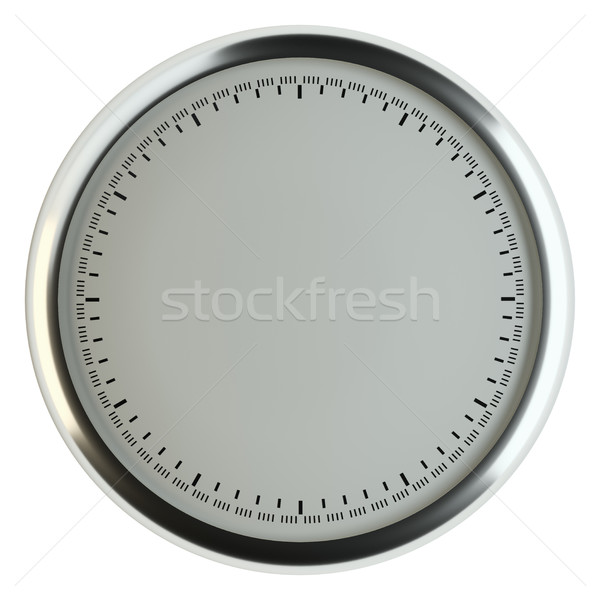 [[stock_photo]]: Modèle · vide · horloge · isolé · 3D