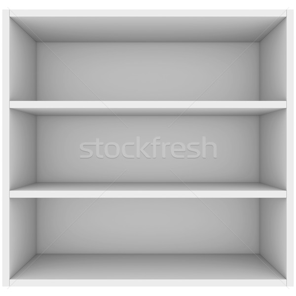 White shelves Stock photo © cherezoff