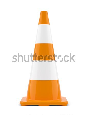 Orange traffic cone Stock photo © cherezoff