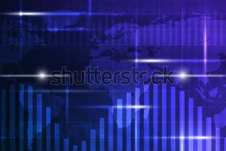 Abstract blue background  Stock photo © cherezoff