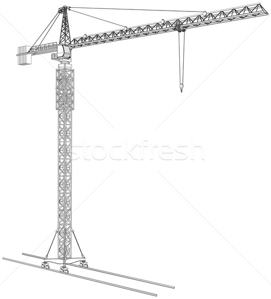 550+ Drawing Of A Lifting Crane Illustrations, Royalty-Free Vector Graphics  & Clip Art - iStock