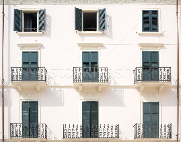 House with balconies Stock photo © cherezoff