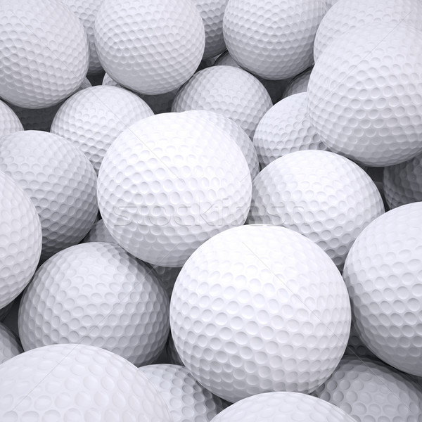 Fuera golf 3d deporte diversión Foto stock © cherezoff