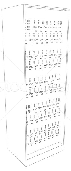 Picture of server Stock photo © cherezoff