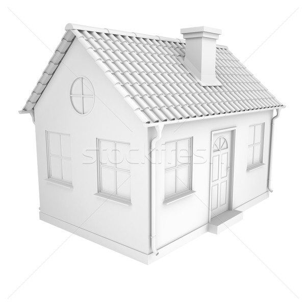 Little white house Stock photo © cherezoff