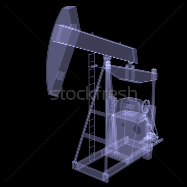 Oil pump. X-ray Stock photo © cherezoff