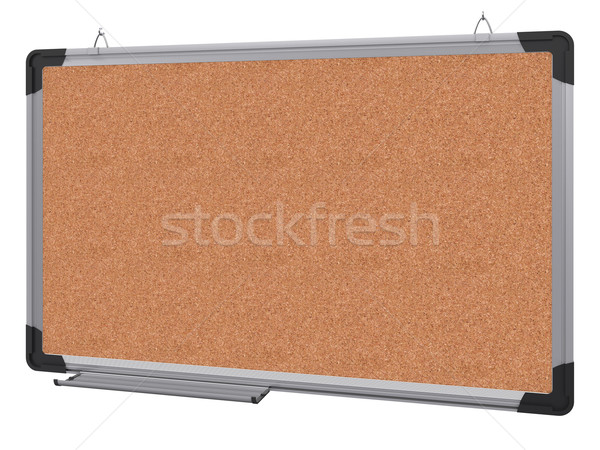 Stock photo: Office magnetic board. The material is cork