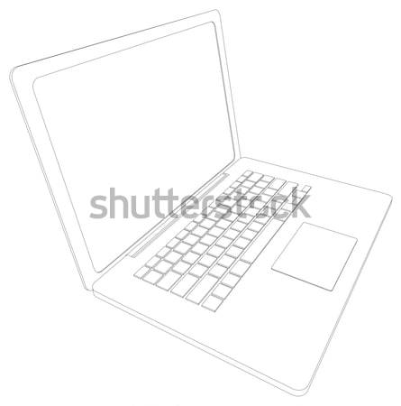 Laptop Stock photo © cherezoff