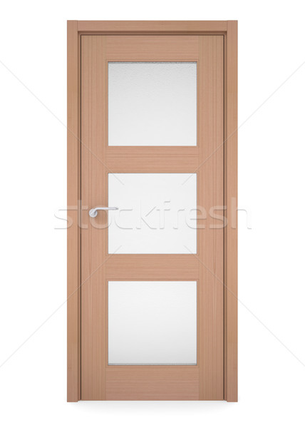 Wooden door Stock photo © cherezoff