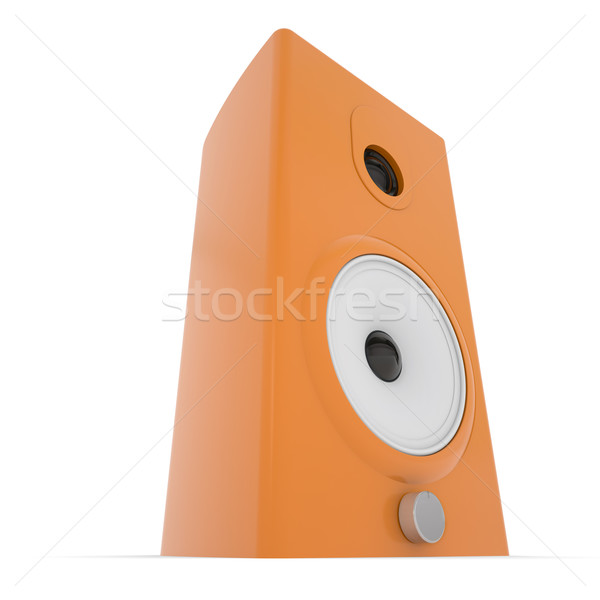 Orange music column Stock photo © cherezoff