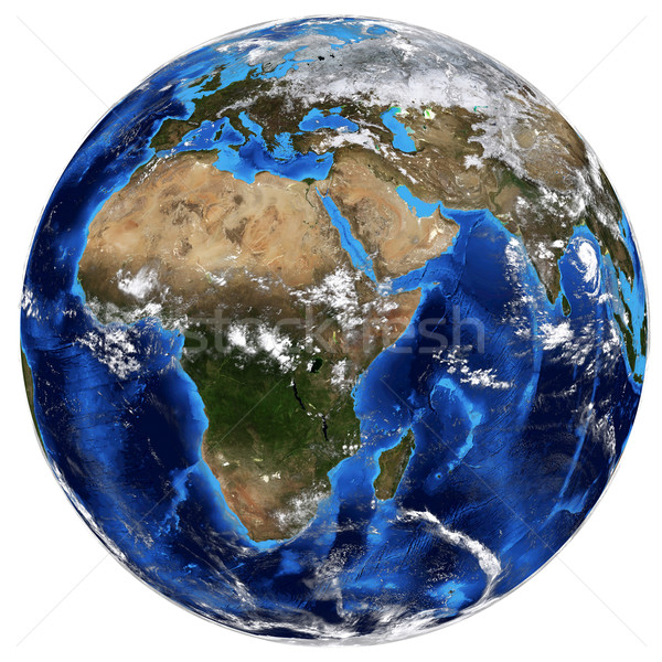 Tierra elementos imagen mapa mar mundo Foto stock © cherezoff