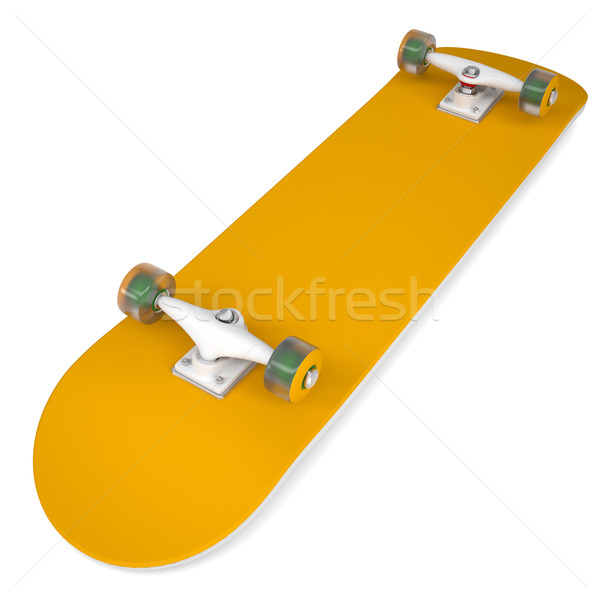 Orange skateboard Stock photo © cherezoff