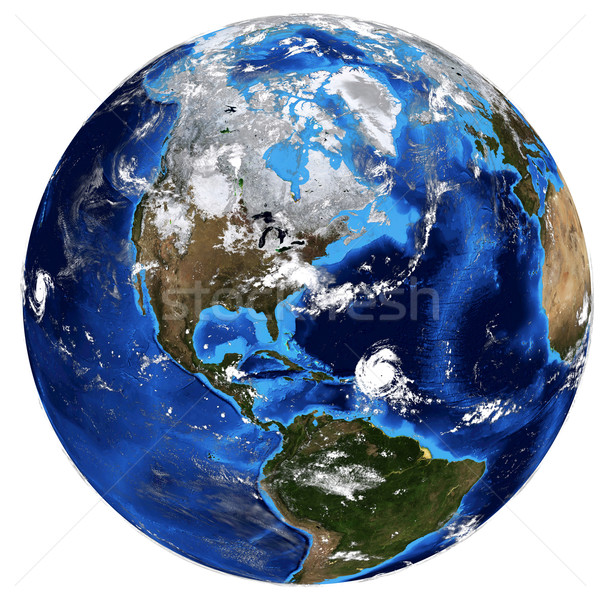 Photorealistic Earth Stock photo © cherezoff