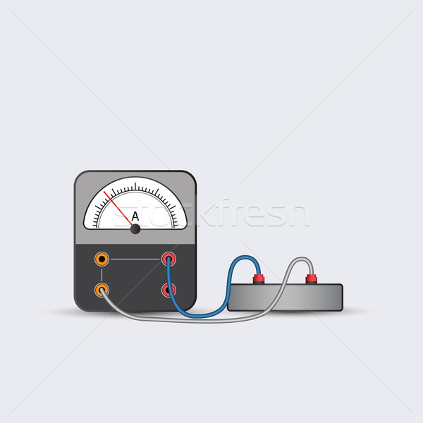 Alternating current ammeter picture Stock photo © cherezoff