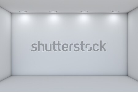 Empty storefront with lights Stock photo © cherezoff