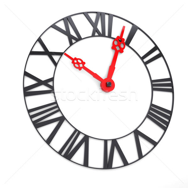 Clock face with Roman numerals Stock photo © cherezoff