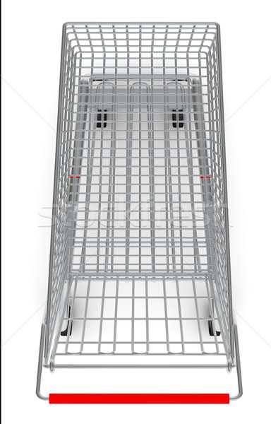 Top view of shopping cart  Stock photo © cherezoff