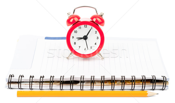 Alarm clock on pad Stock photo © cherezoff