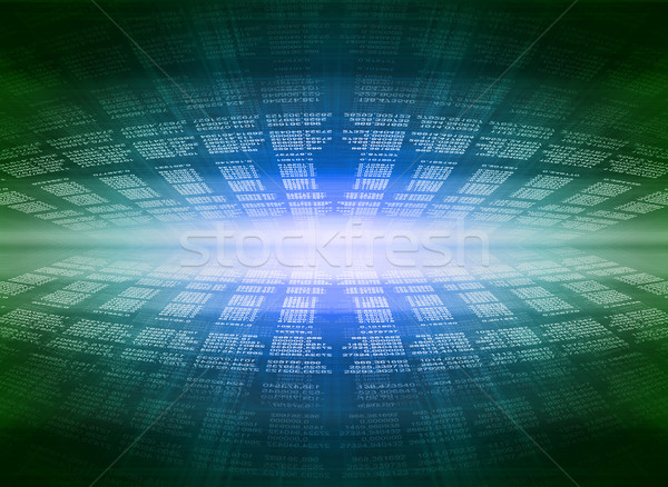 Modern display of data source code Stock photo © cherezoff