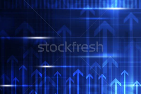 Abstract blue background  Stock photo © cherezoff