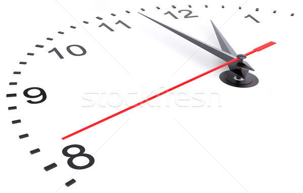 Clock and timestamp with numbers Stock photo © cherezoff