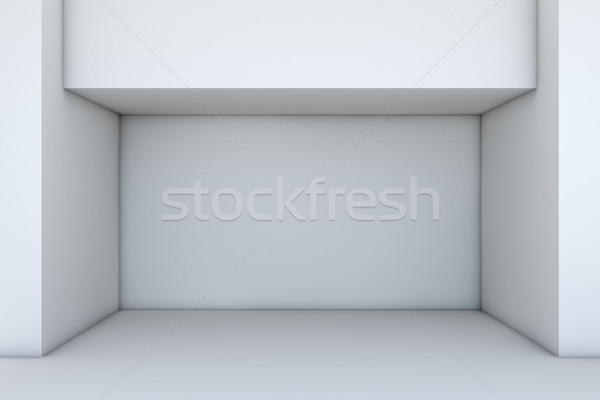 Empty storefront with shadow Stock photo © cherezoff