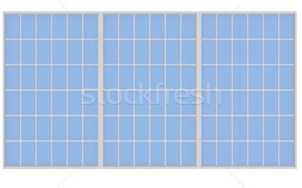 Solar panels Stock photo © cherezoff