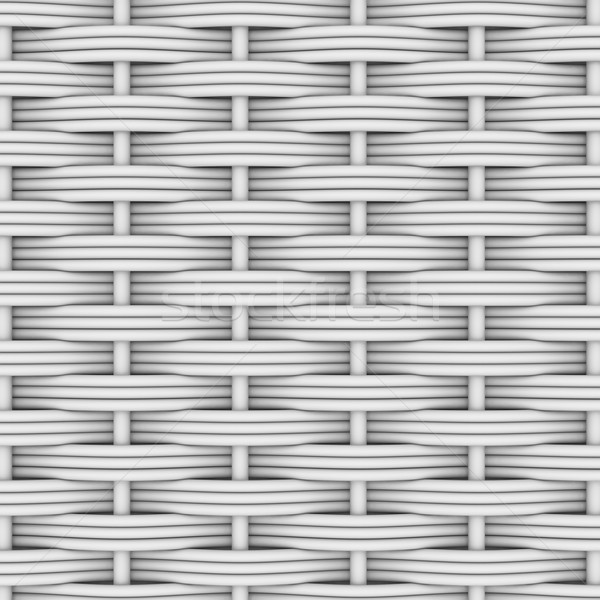 White woven rattan Stock photo © cherezoff