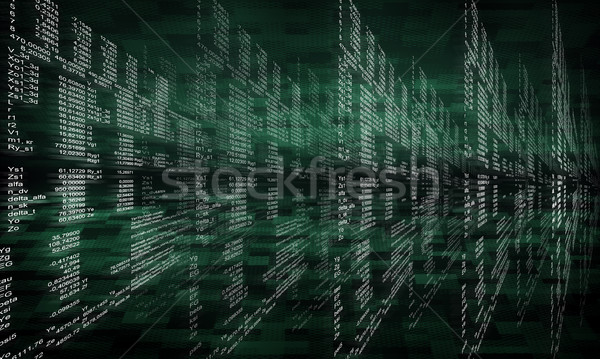Stock photo: Abstract green background