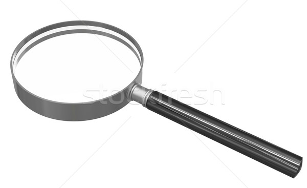 Magnifier on isolated background Stock photo © cherezoff