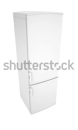 White refrigerator Stock photo © cherezoff