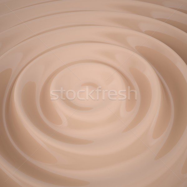 Waves on the surface of the chocolate Stock photo © cherezoff