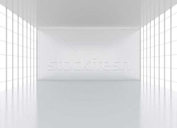 Art gallery or exhibition room Stock photo © cherezoff