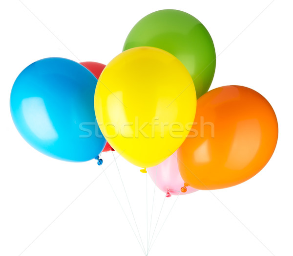 Childrens party balloons Stock photo © cherezoff