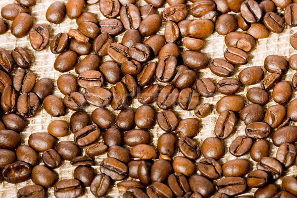 coffee beans background Stock photo © chesterf