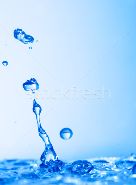 água doce azul fotografia natureza acelerar Foto stock © chesterf