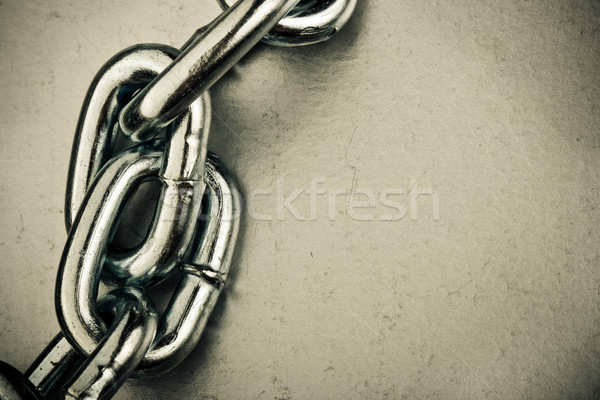 Stock photo: chain links