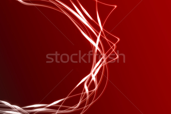 Fehér vonalak piros fekete gradiens absztrakt Stock fotó © chesterf