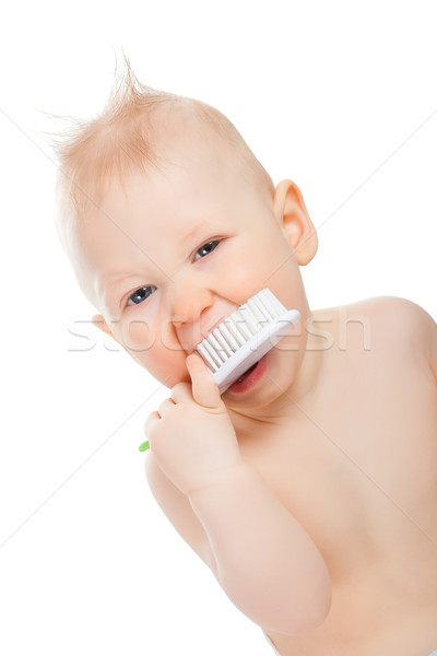 baby boy portrait Stock photo © chesterf