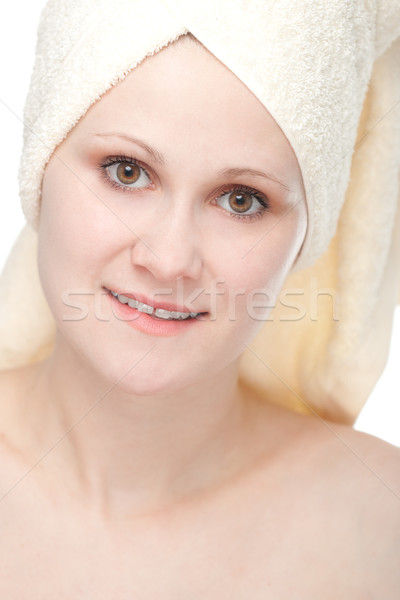 beautiful woman portrait Stock photo © chesterf