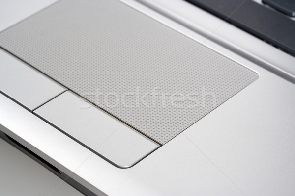 Laptop Touchpad Design Tastatur Notebook mobile Stock foto © cheyennezj