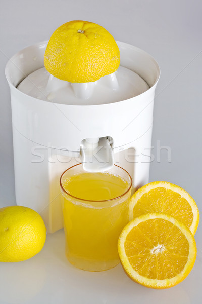 Portocaliu fruct bea cocktail suc stil de viaţă Imagine de stoc © cheyennezj