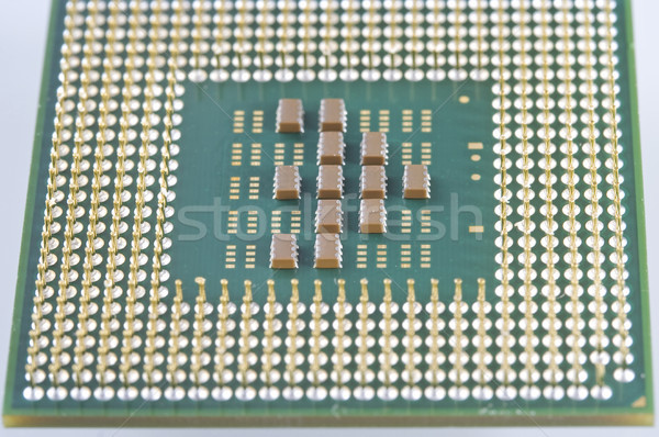 Komputera mikro edytor obwodu chip Zdjęcia stock © cheyennezj