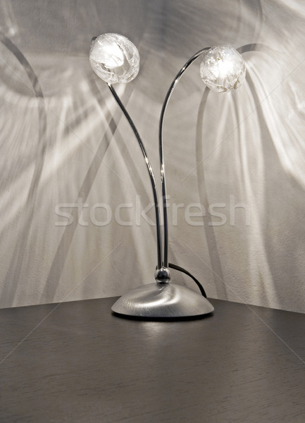 Badside table lamp  Stock photo © cheyennezj