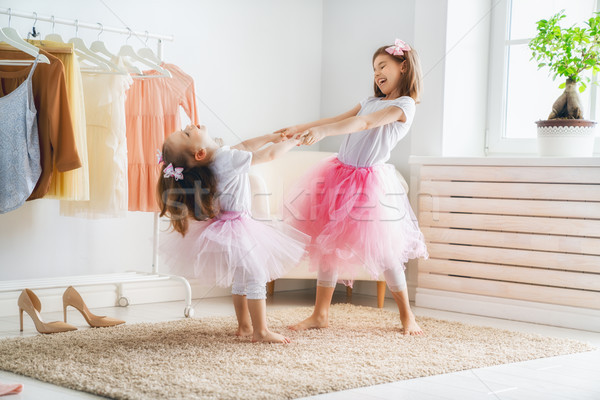 children are having fun Stock photo © choreograph