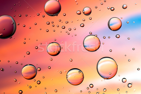 drops of water Stock photo © choreograph